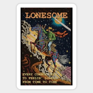 Lonesome Cowboy Sticker